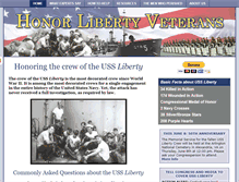 Tablet Screenshot of honorlibertyvets.org